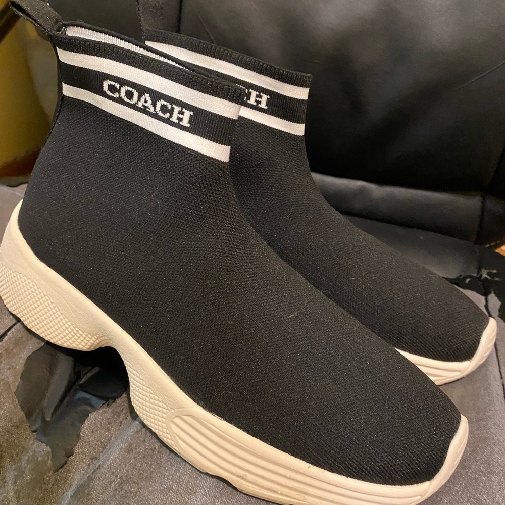 Gently worn In great shape, statement shoes Coach Sock-Sneakers